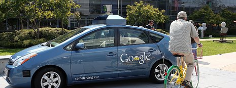 Driverless cars?  Who do you sue??